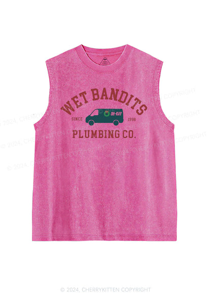 Christmas Wet Bandits Y2K Washed Tank Cherrykitten