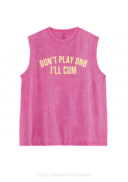 Don't Play DNB Y2K Washed Tank Cherrykitten