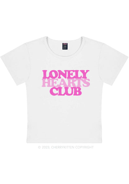 Curvy Lonely Hearts Club Y2K Baby Tee Cherrykitten