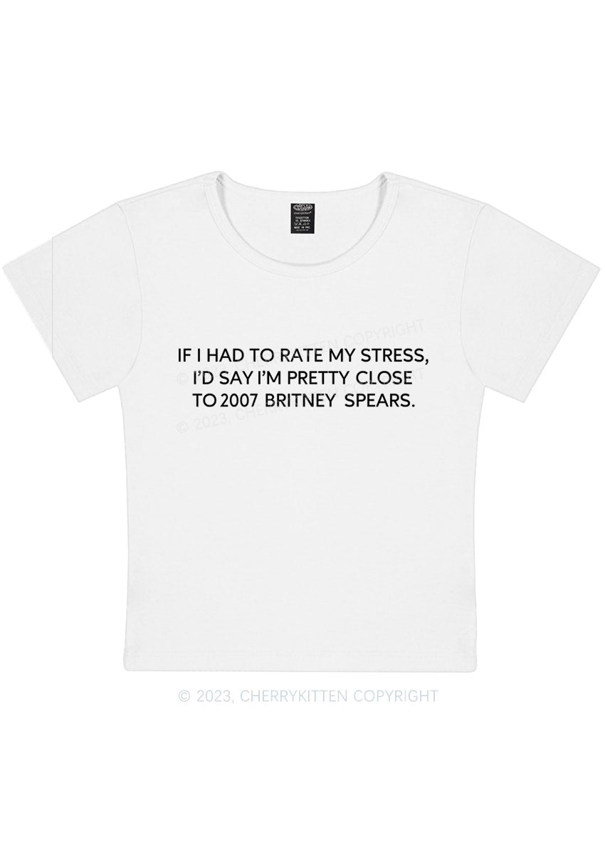 Curvy I Had To Rate My Stress Y2K Baby Tee Cherrykitten