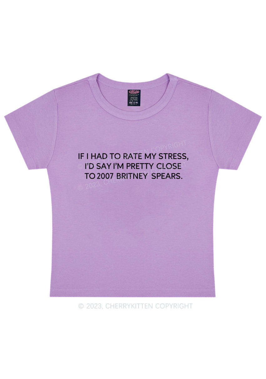 Curvy I Had To Rate My Stress Y2K Baby Tee Cherrykitten