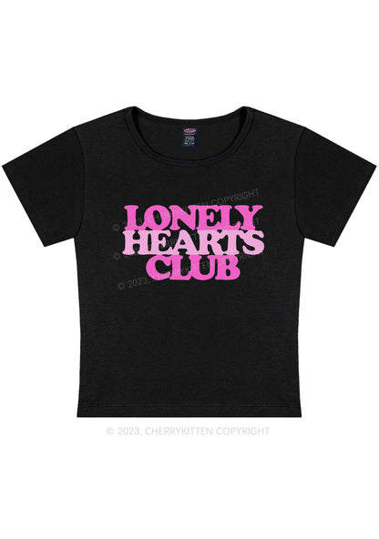 Curvy Lonely Hearts Club Y2K Baby Tee Cherrykitten