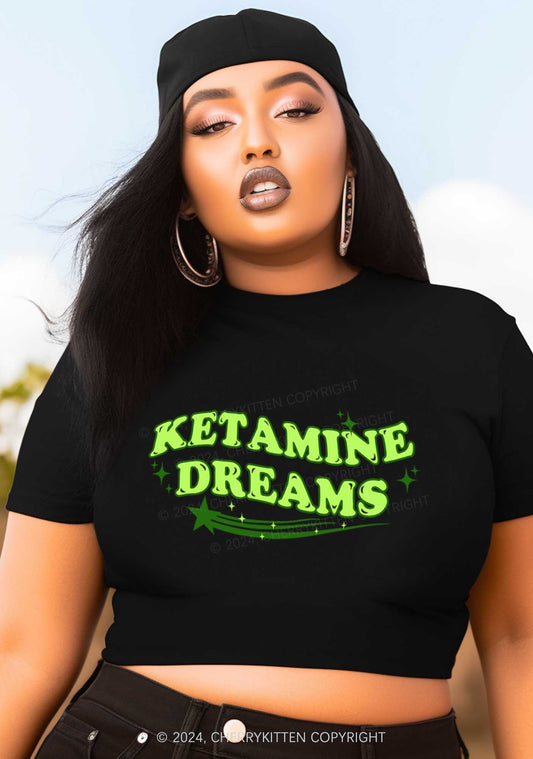 Curvy K Dreams Star Y2K Baby Tee Cherrykitten