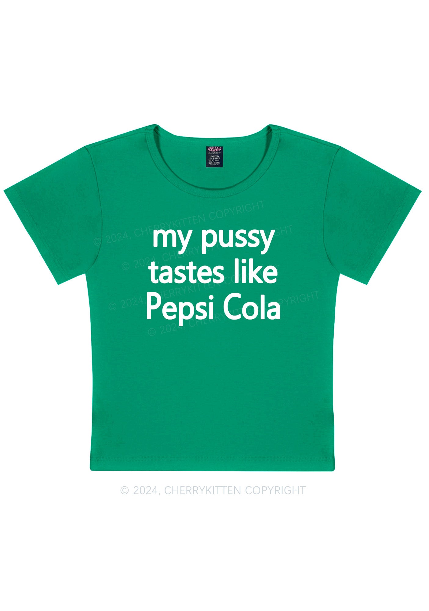 Tastes Like Cola Y2K Baby Tee Cherrykitten