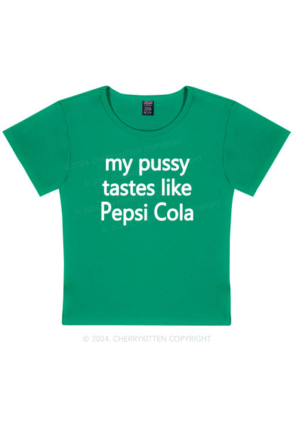 Tastes Like Cola Y2K Baby Tee Cherrykitten