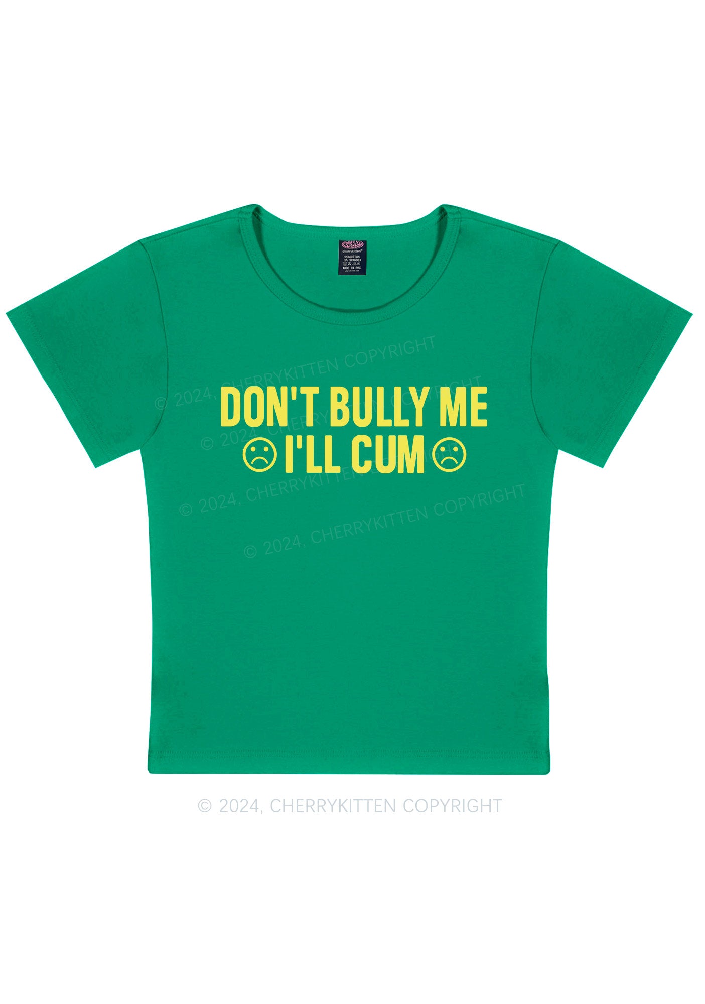 Don't Bully Me Y2k Baby Tee