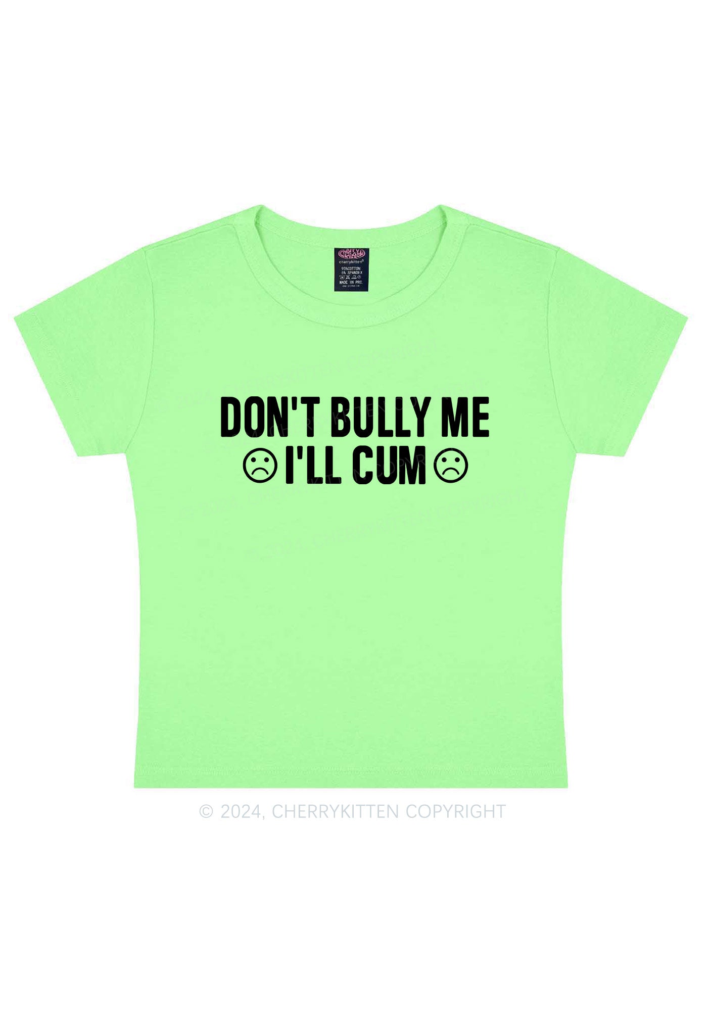 Don't Bully Me Y2k Baby Tee