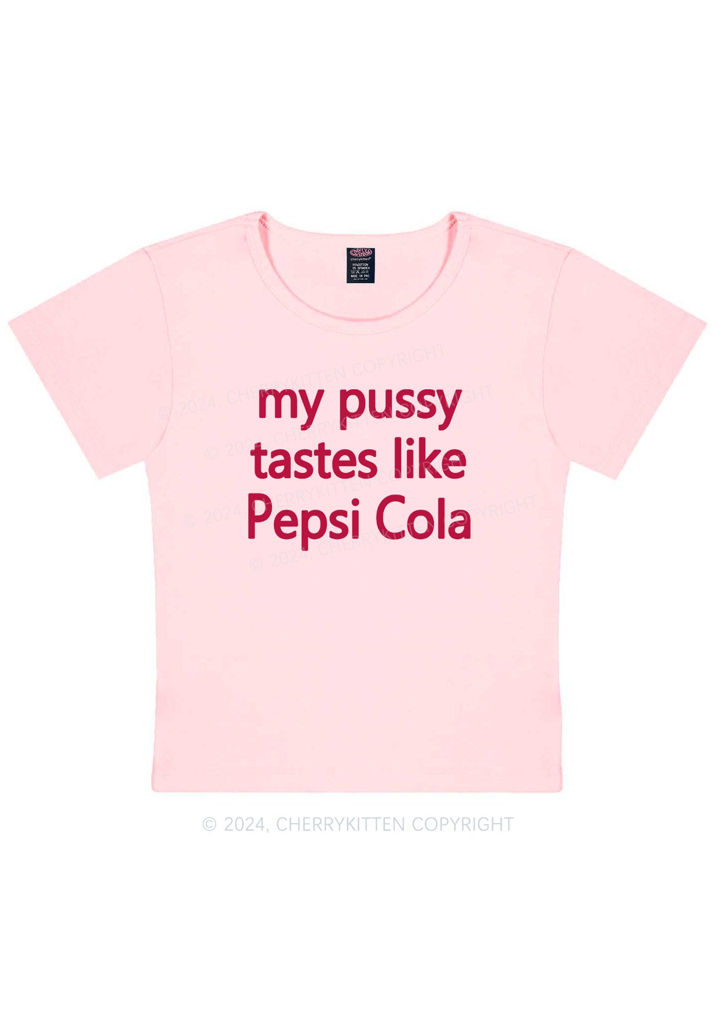 Tastes Like Cola Y2K Baby Tee Cherrykitten