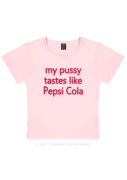 Tastes Like Cola Y2K Baby Tee Cherrykitten