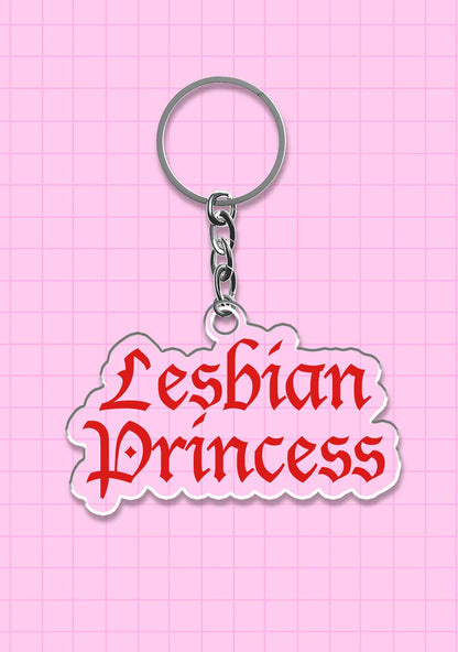 Lesbian Princess 1Pc Y2K Keychain Cherrykitten