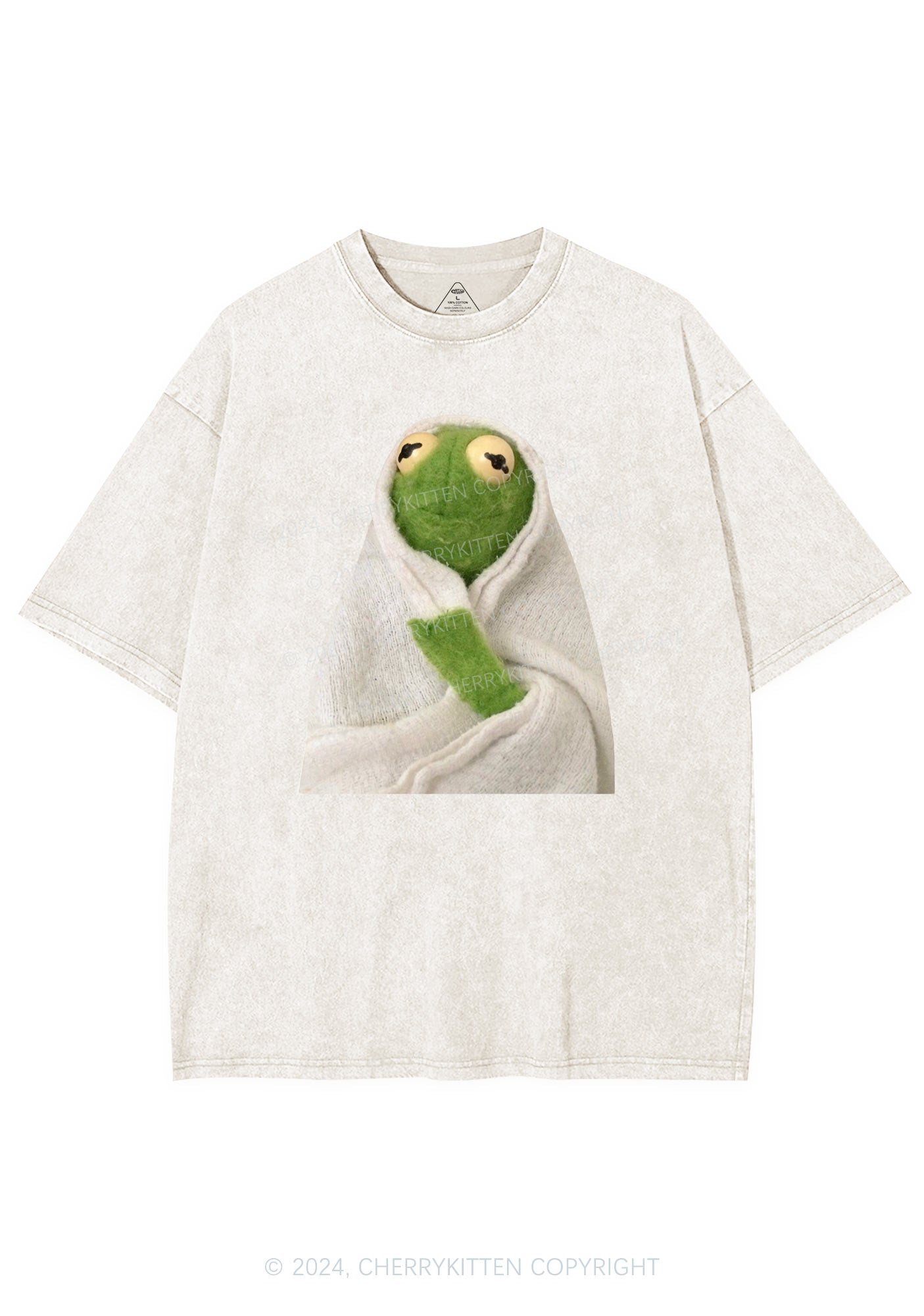 Lonely Frog Y2K Washed Tee Cherrykitten