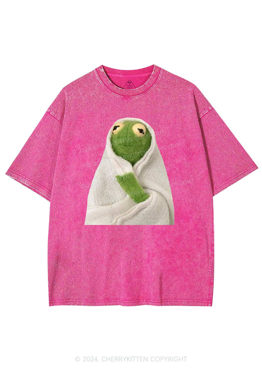 Lonely Frog Y2K Washed Tee Cherrykitten