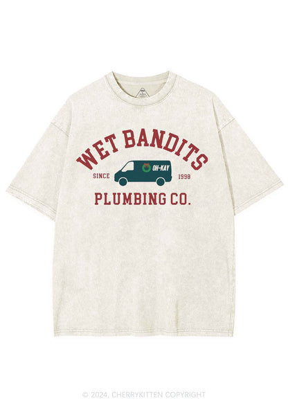 Christmas Wet Bandits Y2K Washed Tee Cherrykitten