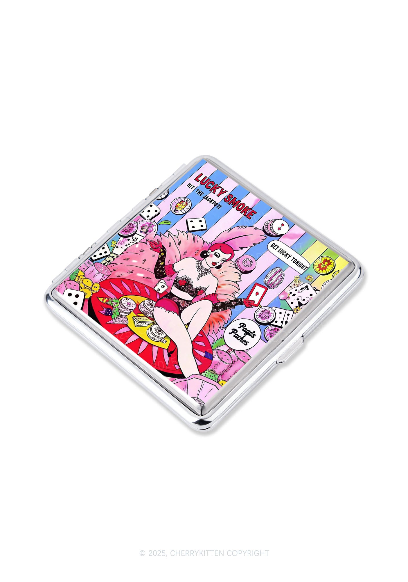 Get Lucky Tonight Y2K Cigarette Case Cherrykitten