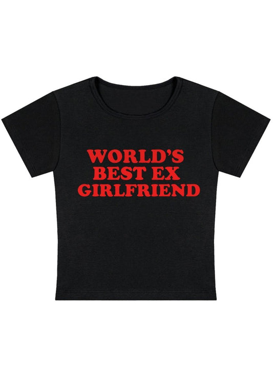 Best Ex Girlfriend Y2k Baby Tee - cherrykittenBest Ex Girlfriend Y2k Baby Tee