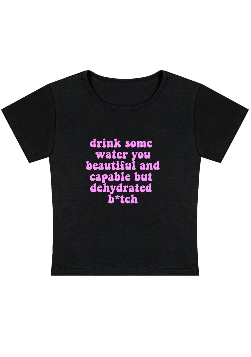 Drink Some Water Y2k Baby Tee-cherrykitten-Baby Tees,Damn,Savage,Tops