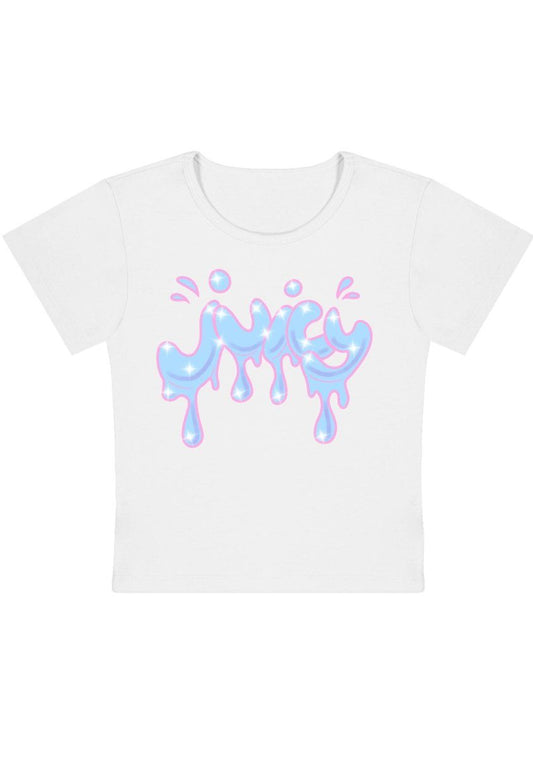 Drippy Juicy Y2K Baby Tee-cherrykitten-Baby Tees,Tops