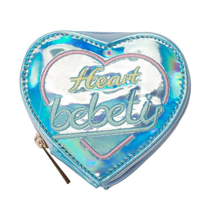 Heart Bebeti Embroidery Laser Purse - cherrykittenHeart Bebeti Embroidery Laser Purse