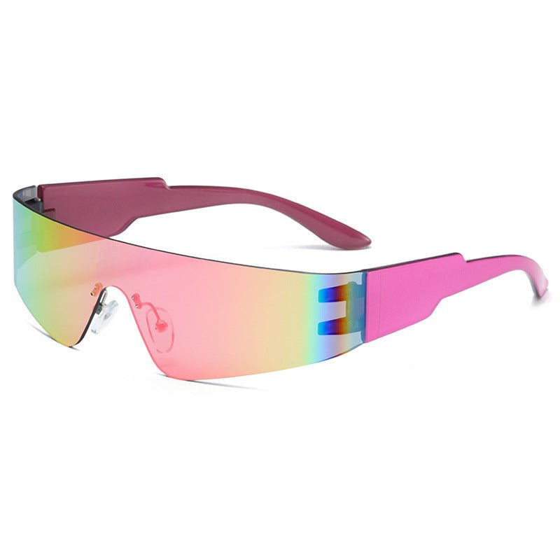 Prism Rainbow Frameless Sunglasses - cherrykittenPrism Rainbow Frameless Sunglasses