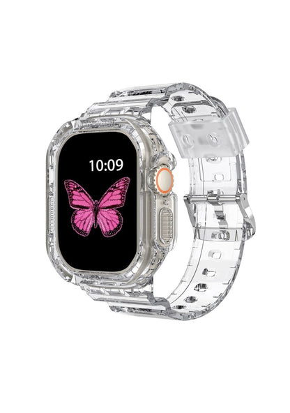 TPU Jelly Transparent Watch Band - cherrykittenTPU Jelly Transparent Watch Band